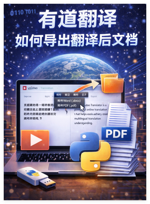 有道翻译如何导出翻译后文档