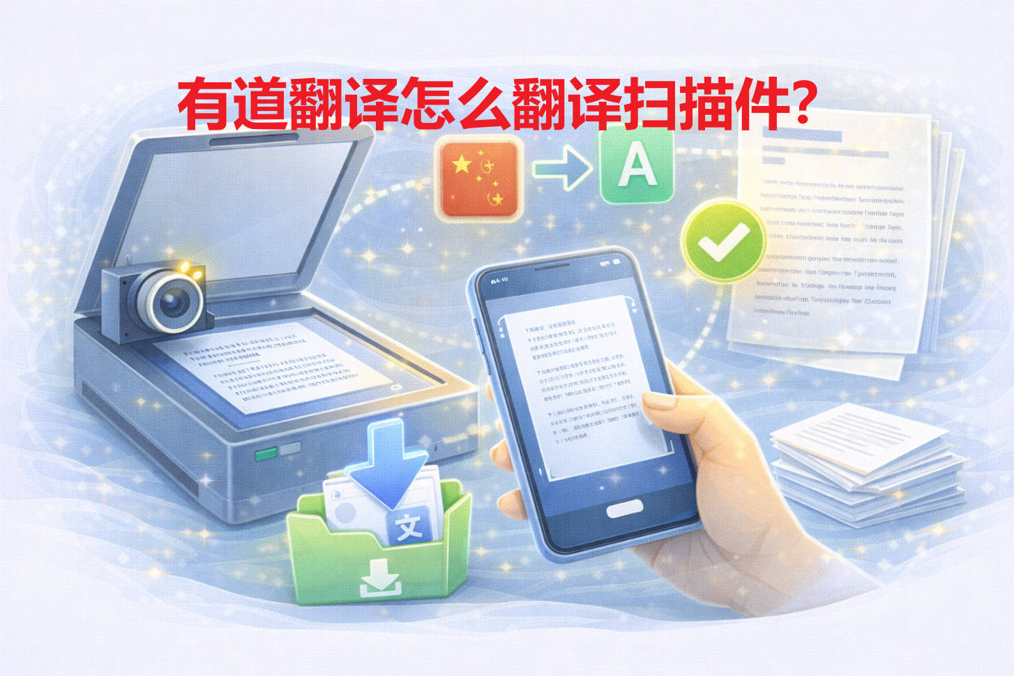 有道翻译怎么翻译扫描件