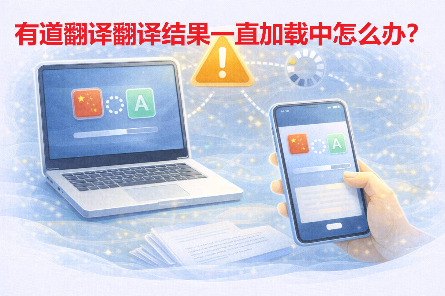 有道翻译一直加载中怎么办