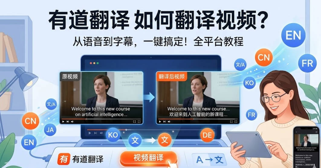 有道翻译如何翻译字幕