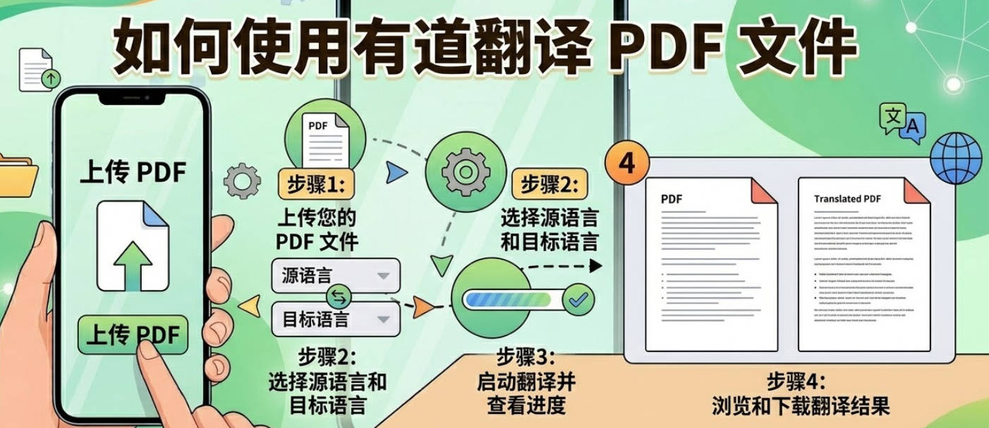 有道翻译如何翻译PDF文件